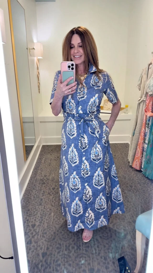 I absolutely loved all the dresses and accessories I tried on! I ended up buying the orange striped shirtdress that day, picked up another one a few days later, and I'm still dreaming of one more.🤦🏻‍♀️

Now, bring on that beach vacation or call me to go to brunch! I’m ready and I have the perfect dress!👗 

Comment SHOP for the links and sizing info.🥰

#womenover50 #aginggracefully #petite #midlife #whatiwear #modestfashionblogger #petitefashion #spartina449 #charlestonlife