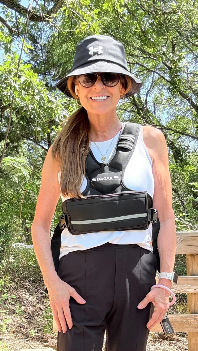 At 60 years old, I’m walking with intention — and a weighted vest. Adding this simple tool to my daily walk is already making a difference in how I feel, move, and show up for myself.

Here’s why women over 50 might want to give it a try:
1️⃣ Supports Bone Health: Extra weight = gentle resistance = stronger bones = less chance of fractures in the future.
2️⃣ Improves Muscle Tone & Posture: Great for balance and core strength.
3️⃣ Burns More Calories: A simple walk becomes a low-impact strength workout.
P.S. It’s great for men & women of all ages!💪🏼

It’s never too late to level up your wellness routine. And you can get the benefits while doing your house chores, going up and down stairs, gardening, etc. for even more opportunities to improve bone density.

Do you walk with a weighted vest too? I’d love to hear how it’s helped you!

Comment LINK for more information on this particular vest and why I purchased it after a lot of research.💗 (be sure to follow to receive my message with the link).⚠️

#StrongerEveryDay #WomenOver50 #HealthyAging #WeightedVestWalks #BoneDensity #EarlyMorningWorkout #ThisIs60 #WeightedVest